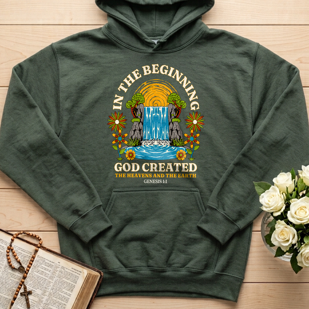 In The Beginning God Created The Heavens And The Earth Genesis 1.1 01
