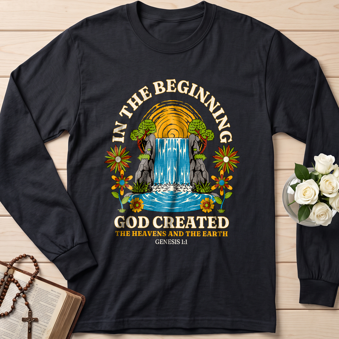 In The Beginning God Created The Heavens And The Earth Genesis 1.1 01