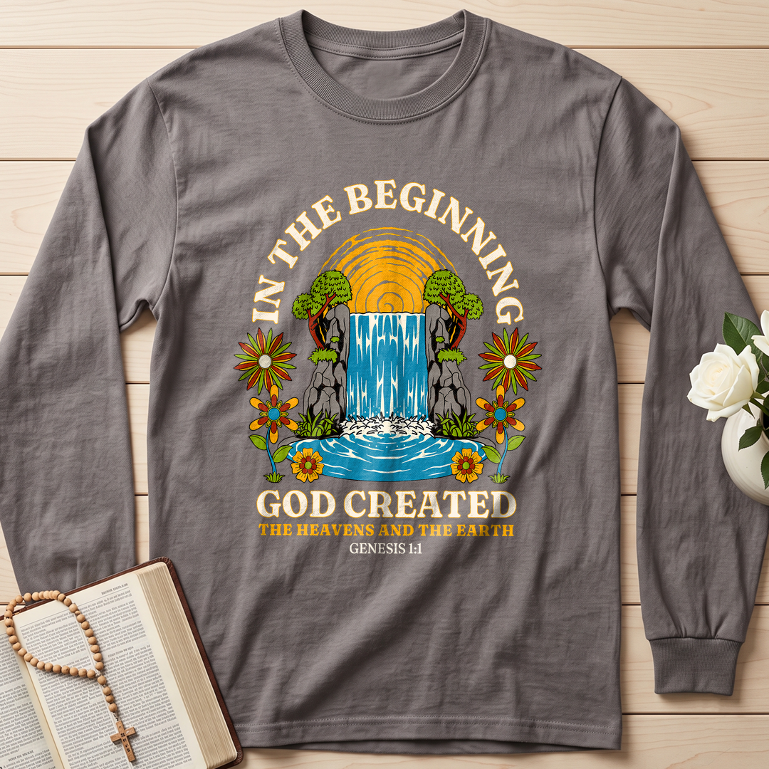 In The Beginning God Created The Heavens And The Earth Genesis 1.1 01