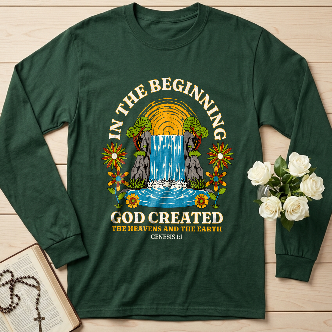 In The Beginning God Created The Heavens And The Earth Genesis 1.1 01