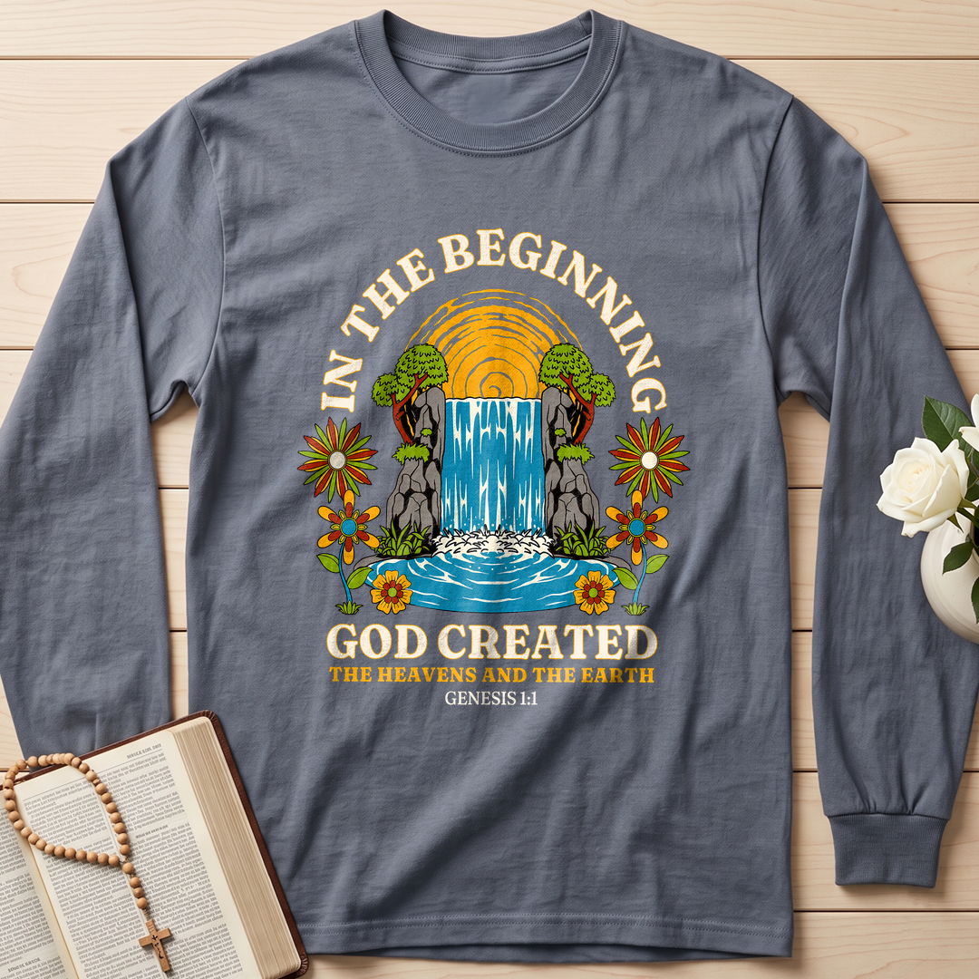 In The Beginning God Created The Heavens And The Earth Genesis 1.1 01