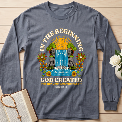 In The Beginning God Created The Heavens And The Earth Genesis 1.1 01