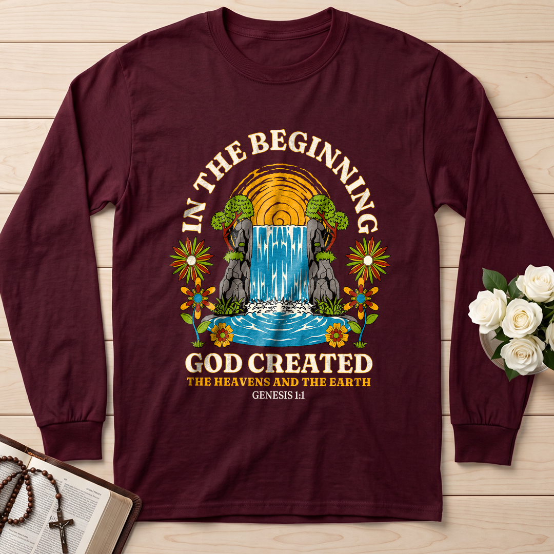 In The Beginning God Created The Heavens And The Earth Genesis 1.1 01