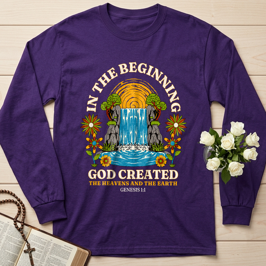 In The Beginning God Created The Heavens And The Earth Genesis 1.1 01
