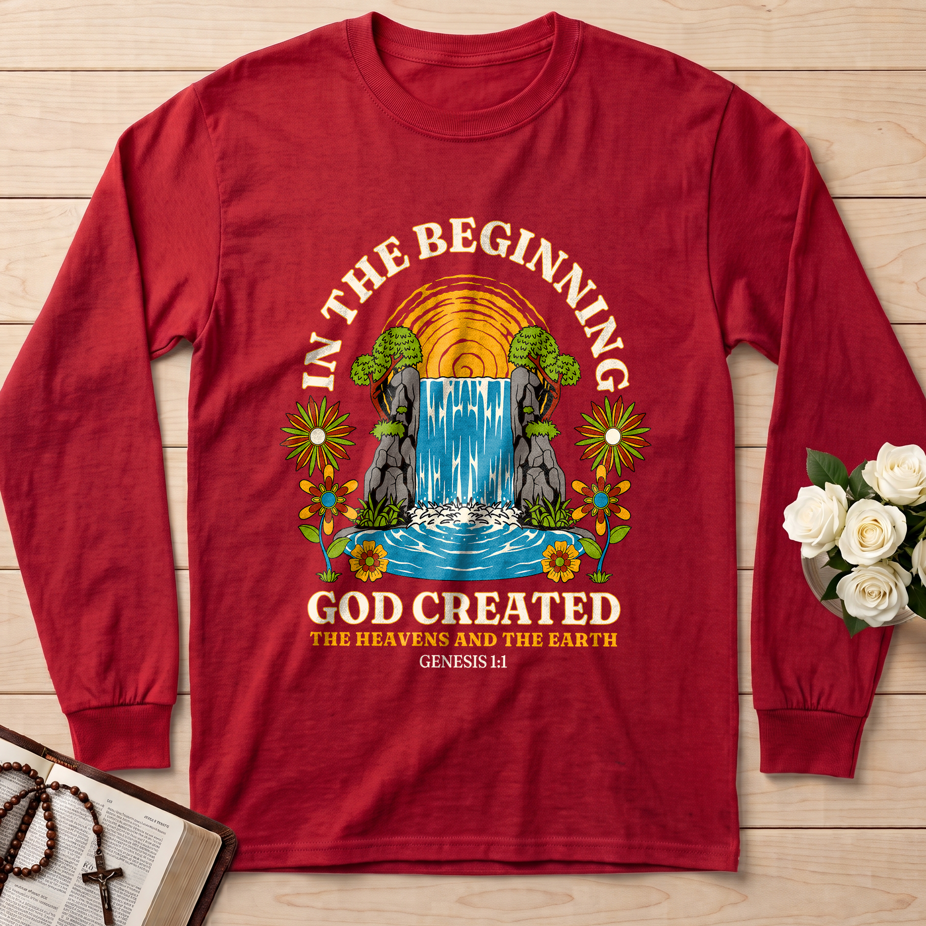 In The Beginning God Created The Heavens And The Earth Genesis 1.1 01