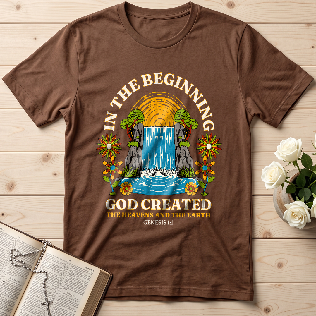 In The Beginning God Created The Heavens And The Earth Genesis 1.1 01