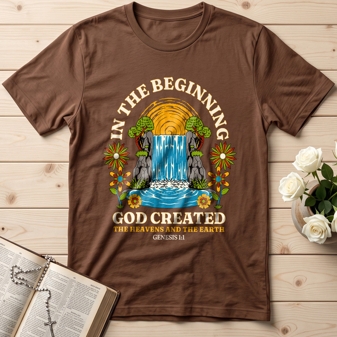 In The Beginning God Created The Heavens And The Earth Genesis 1.1 01