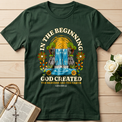 In The Beginning God Created The Heavens And The Earth Genesis 1.1 01
