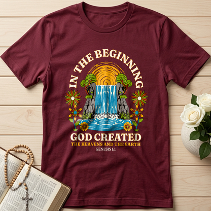 In The Beginning God Created The Heavens And The Earth Genesis 1.1 01