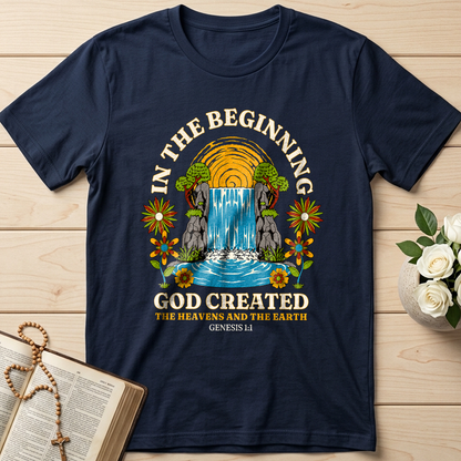 In The Beginning God Created The Heavens And The Earth Genesis 1.1 01