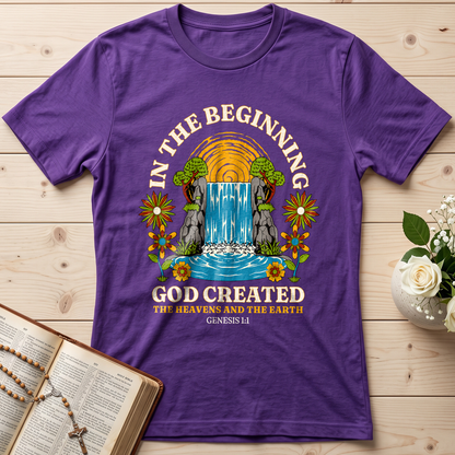 In The Beginning God Created The Heavens And The Earth Genesis 1.1 01