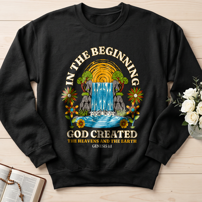 In The Beginning God Created The Heavens And The Earth Genesis 1.1 01
