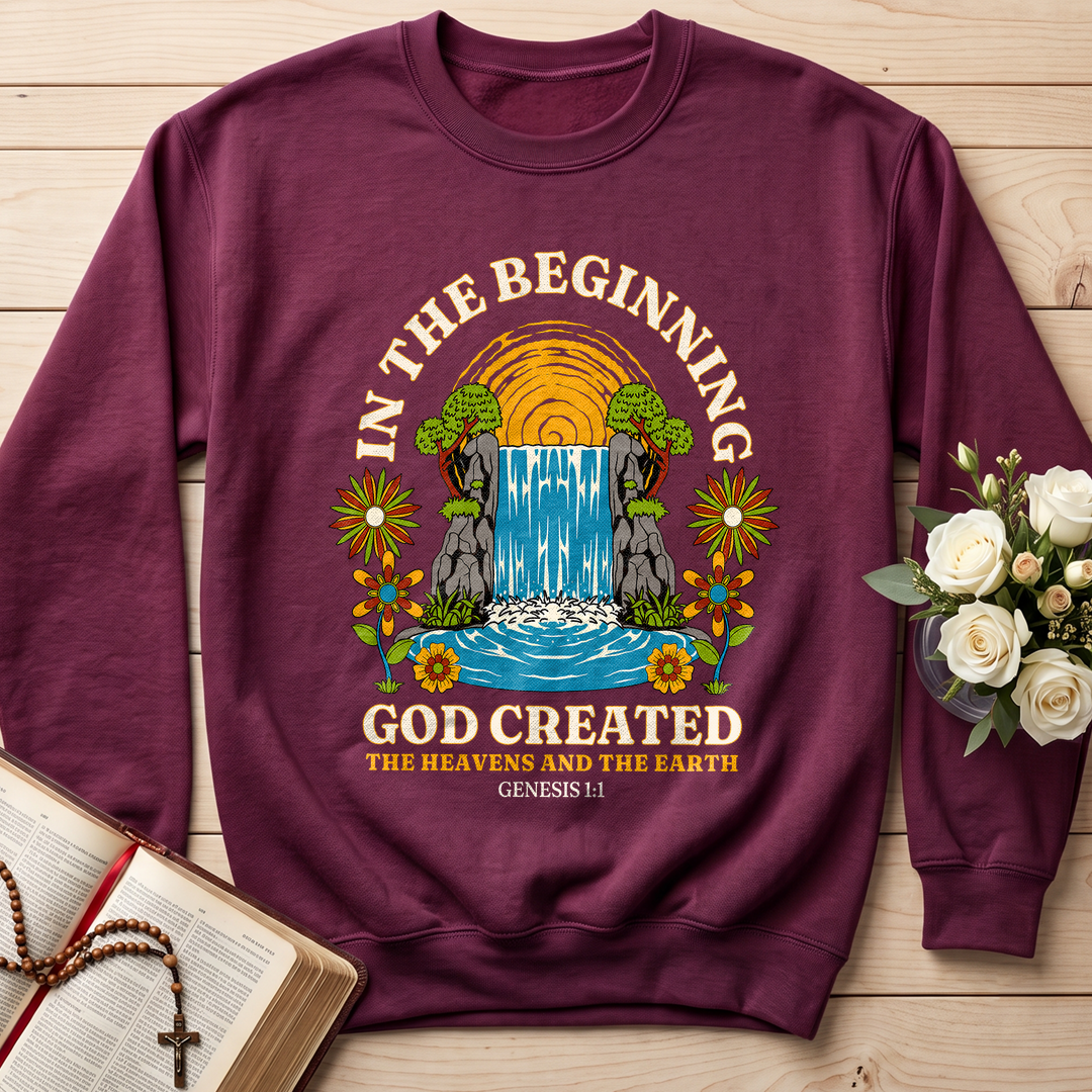 In The Beginning God Created The Heavens And The Earth Genesis 1.1 01