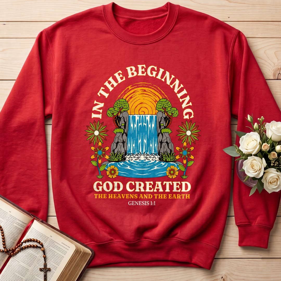 In The Beginning God Created The Heavens And The Earth Genesis 1.1 01