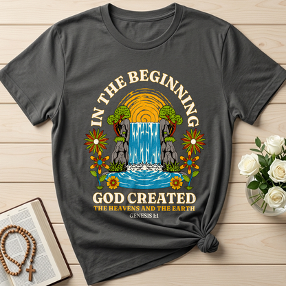 In The Beginning God Created The Heavens And The Earth Genesis 1.1 01