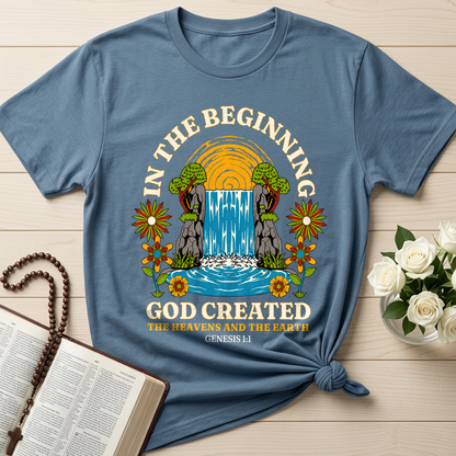 In The Beginning God Created The Heavens And The Earth Genesis 1.1 01