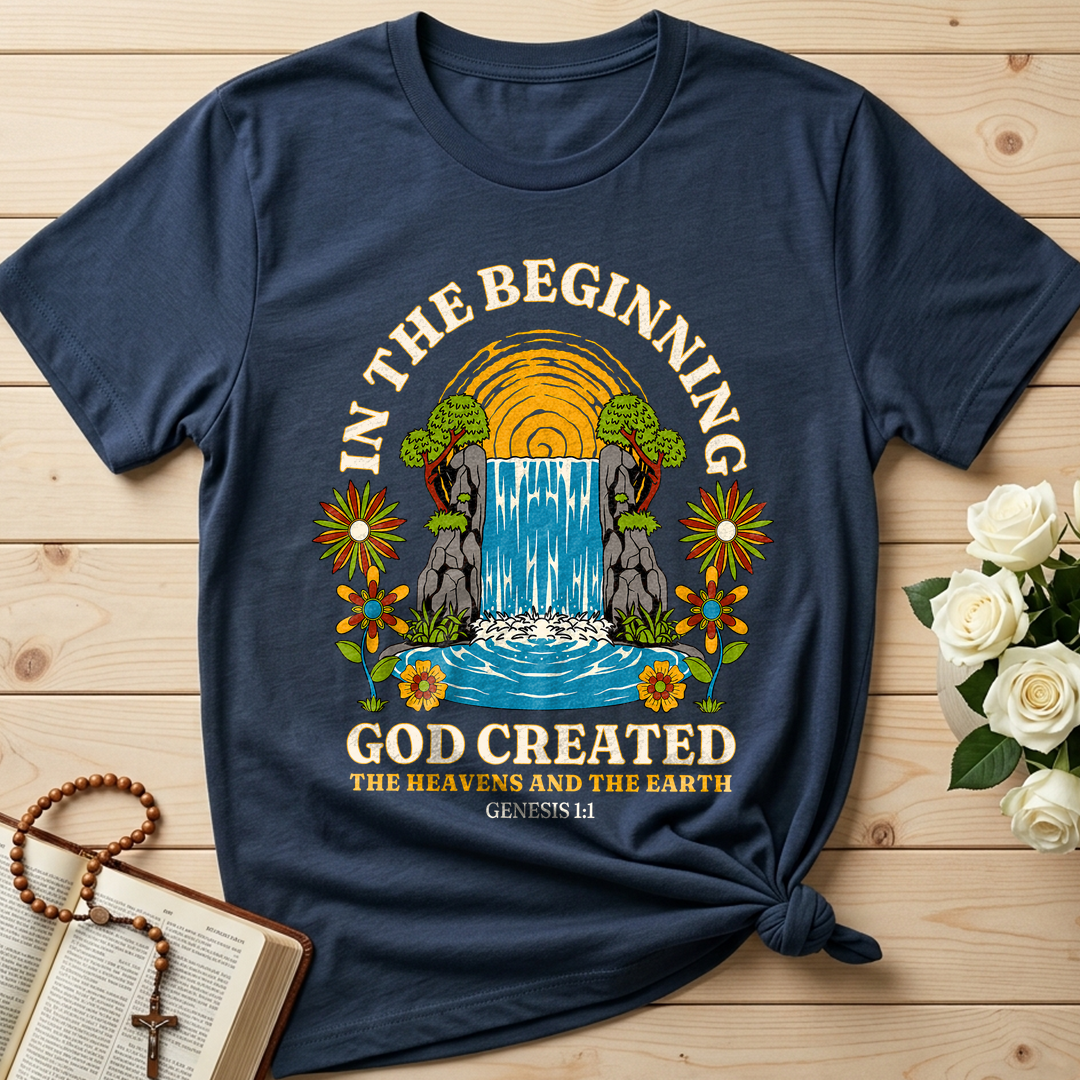 In The Beginning God Created The Heavens And The Earth Genesis 1.1 01