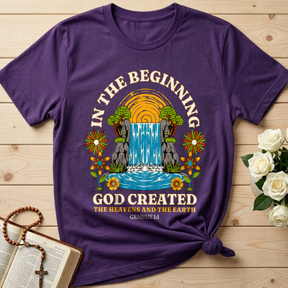 In The Beginning God Created The Heavens And The Earth Genesis 1.1 01
