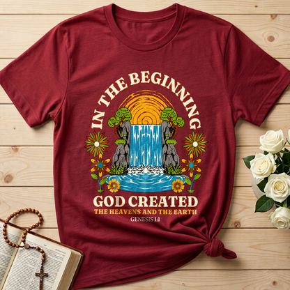 In The Beginning God Created The Heavens And The Earth Genesis 1.1 01