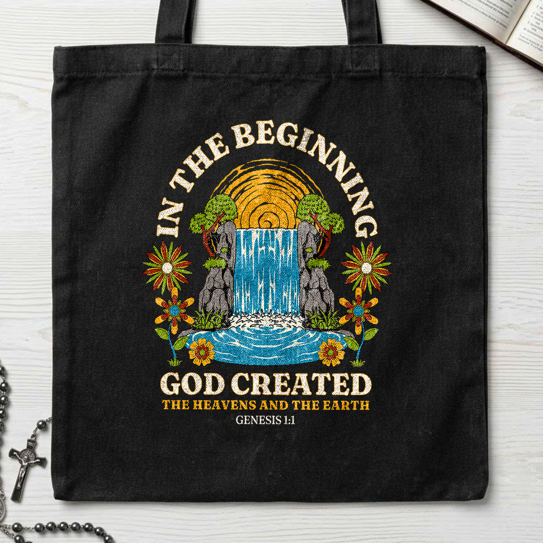 In The Beginning God Created The Heavens And The Earth Genesis 1.1 01