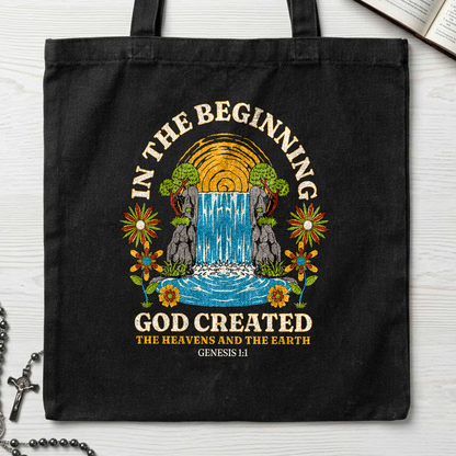 In The Beginning God Created The Heavens And The Earth Genesis 1.1 01