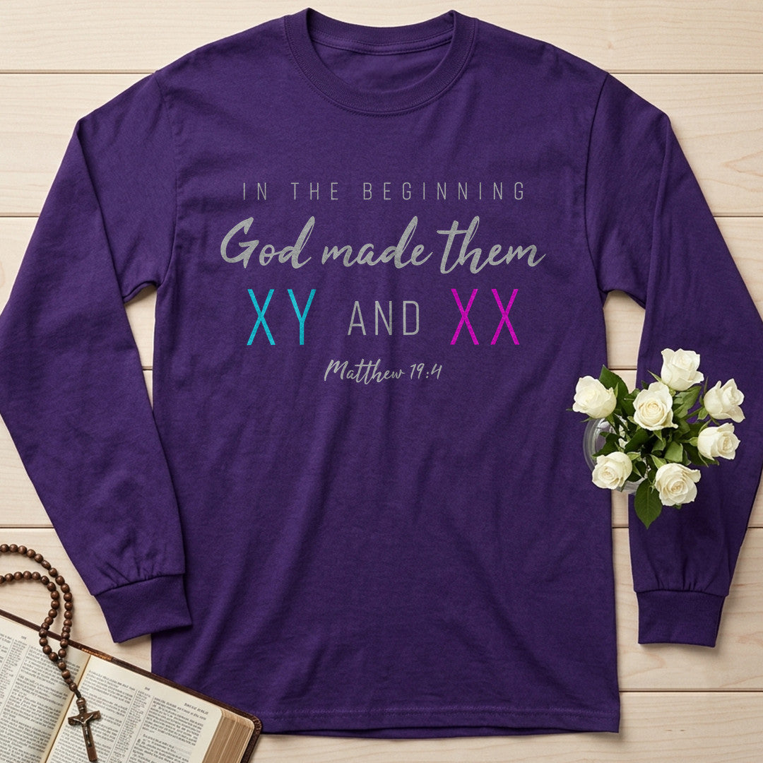 In The Beginning God Made Them Xy And Xx Matthew 19.4 01