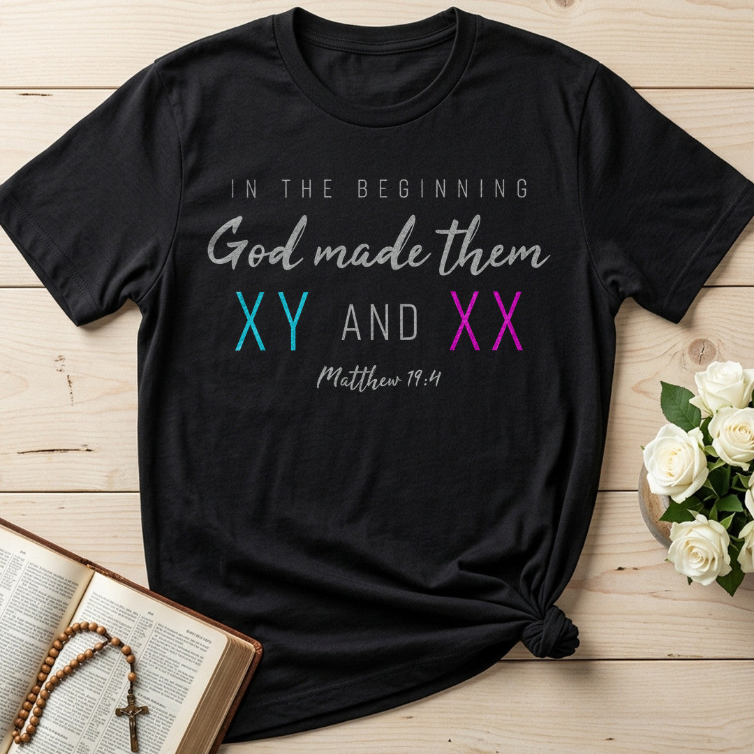In The Beginning God Made Them Xy And Xx Matthew 19.4 01