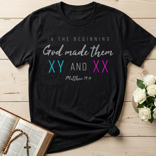 In The Beginning God Made Them Xy And Xx Matthew 19.4 01