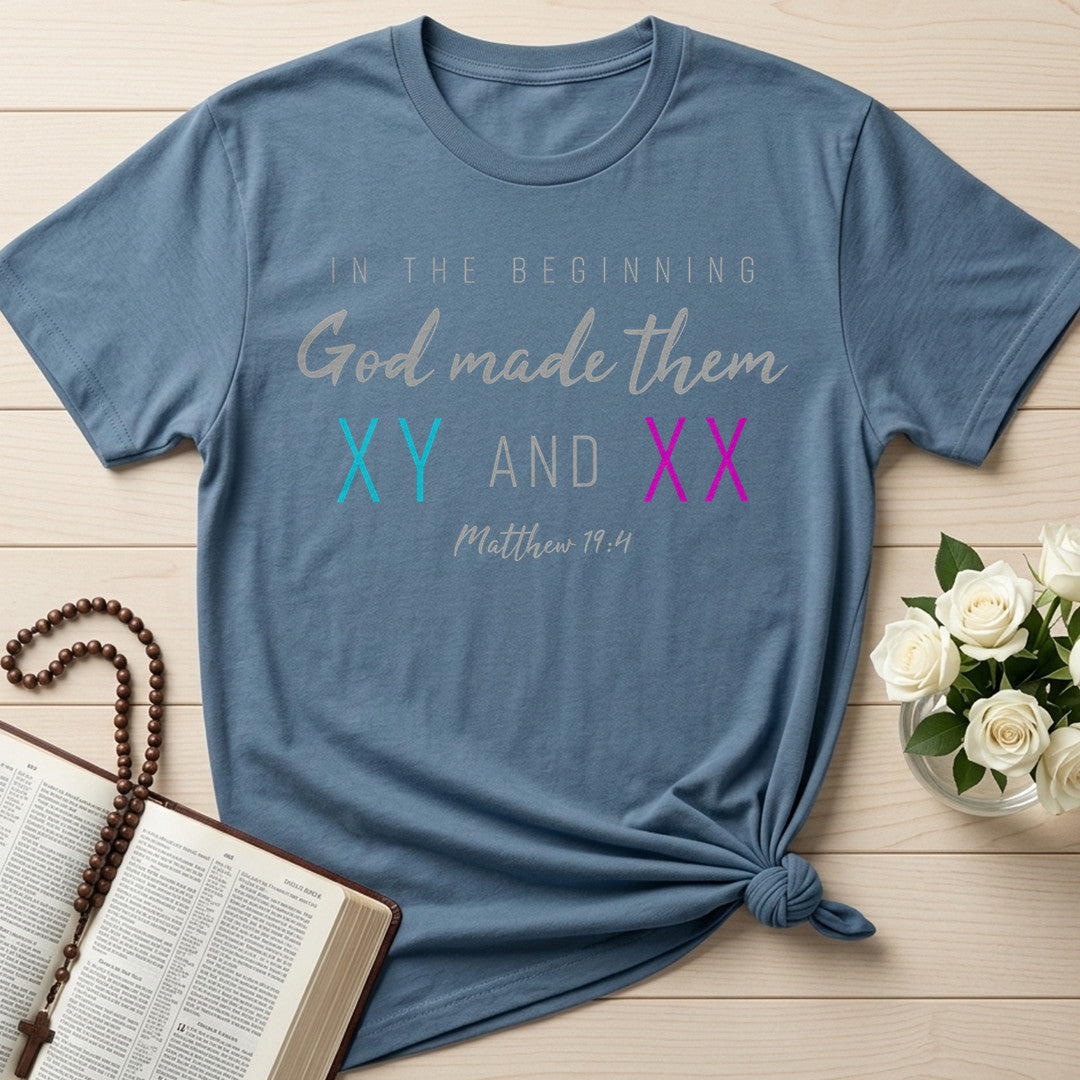 In The Beginning God Made Them Xy And Xx Matthew 19.4 01