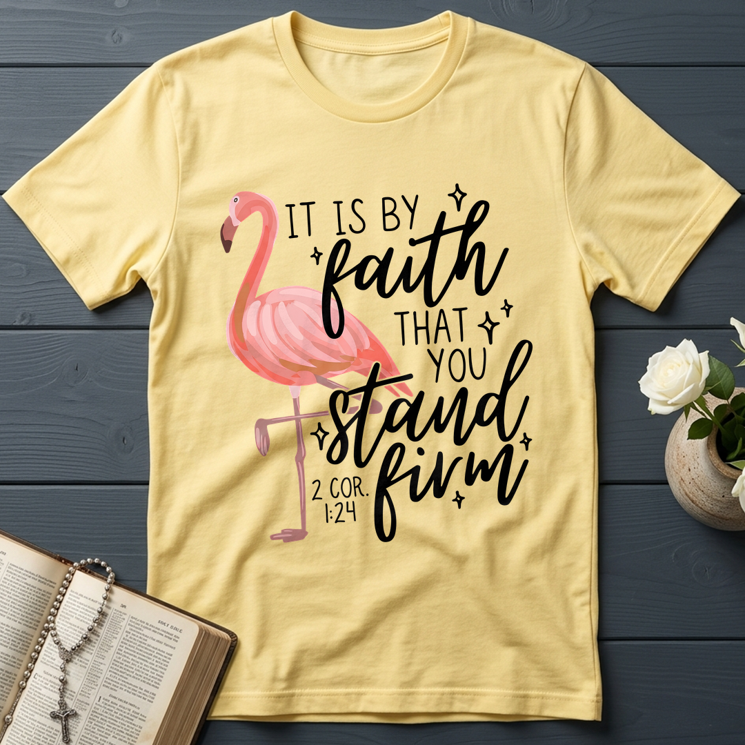 It Is By Faith That You Stand Firm 2 Cor. 1.24 01