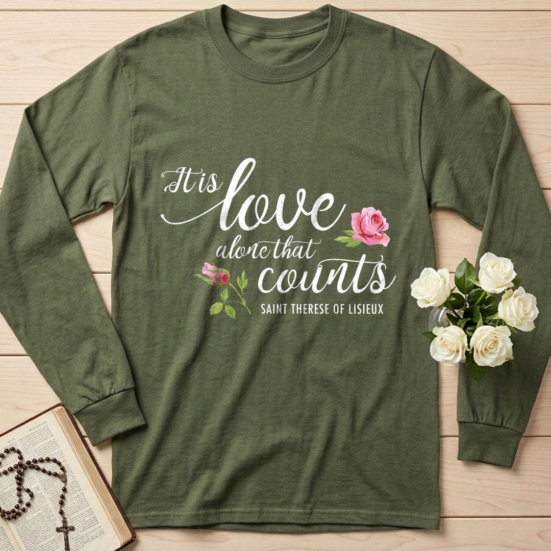 It Is Love Alone That Counts Saint Therese Of Lisieux 01
