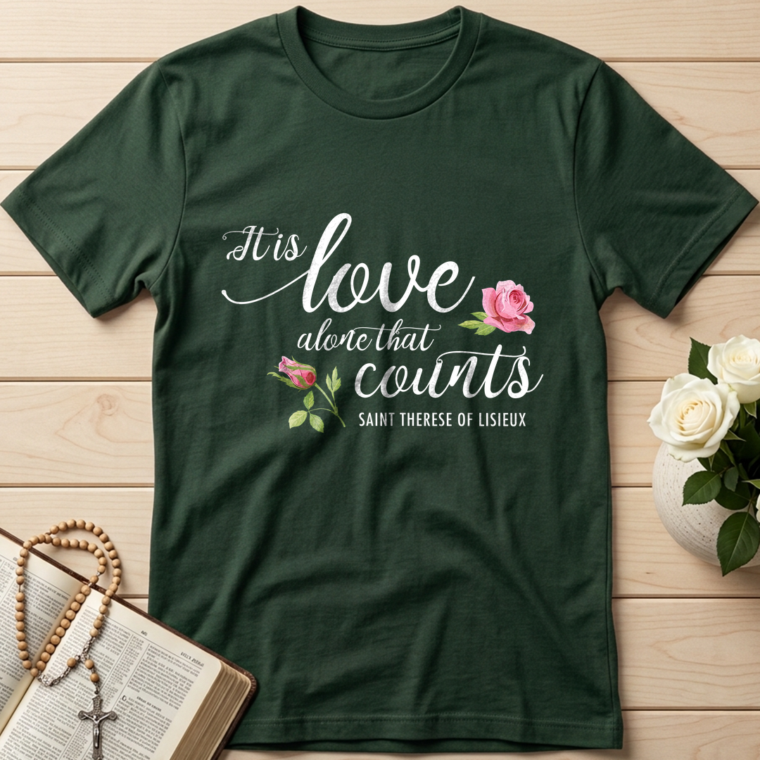 It Is Love Alone That Counts Saint Therese Of Lisieux 01