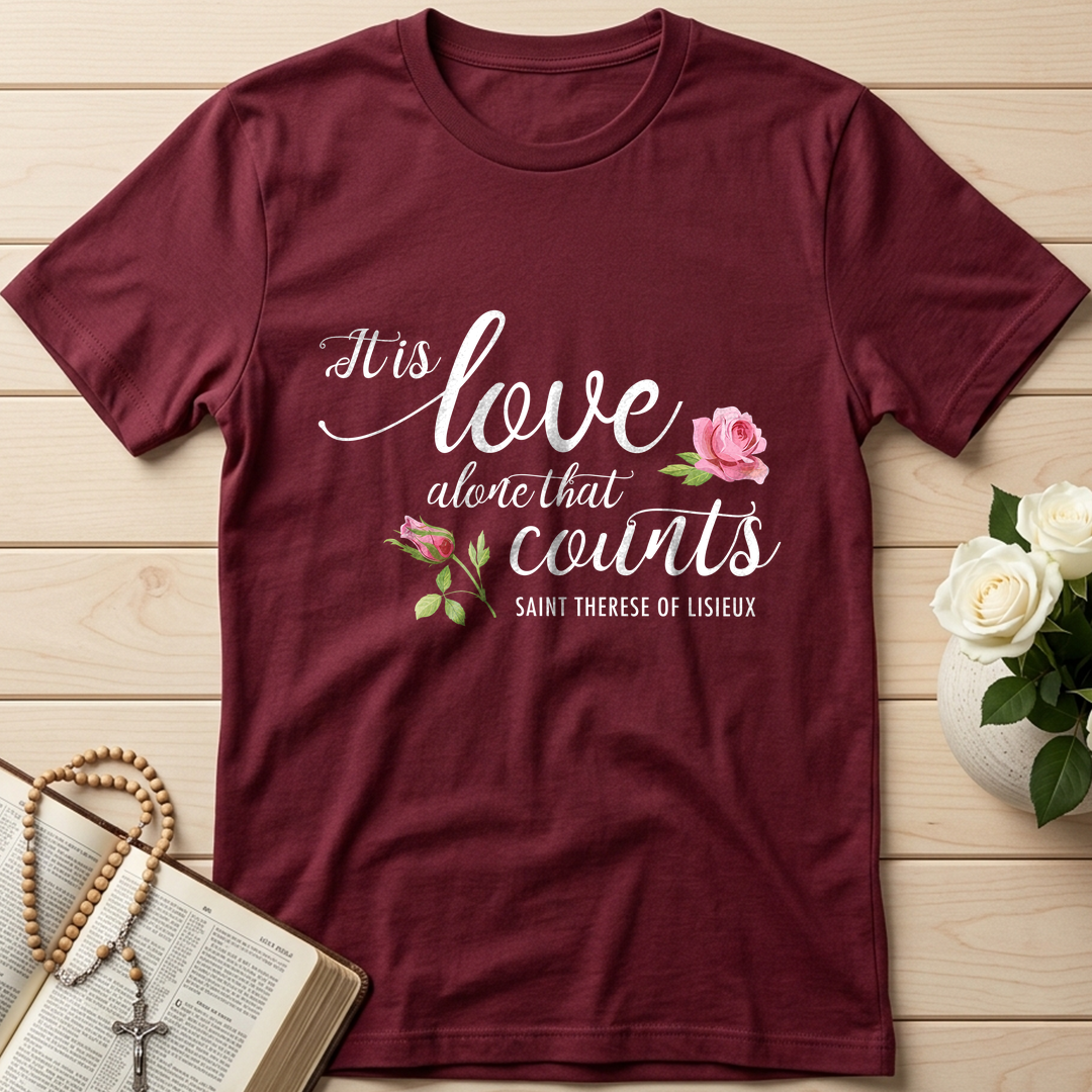 It Is Love Alone That Counts Saint Therese Of Lisieux 01