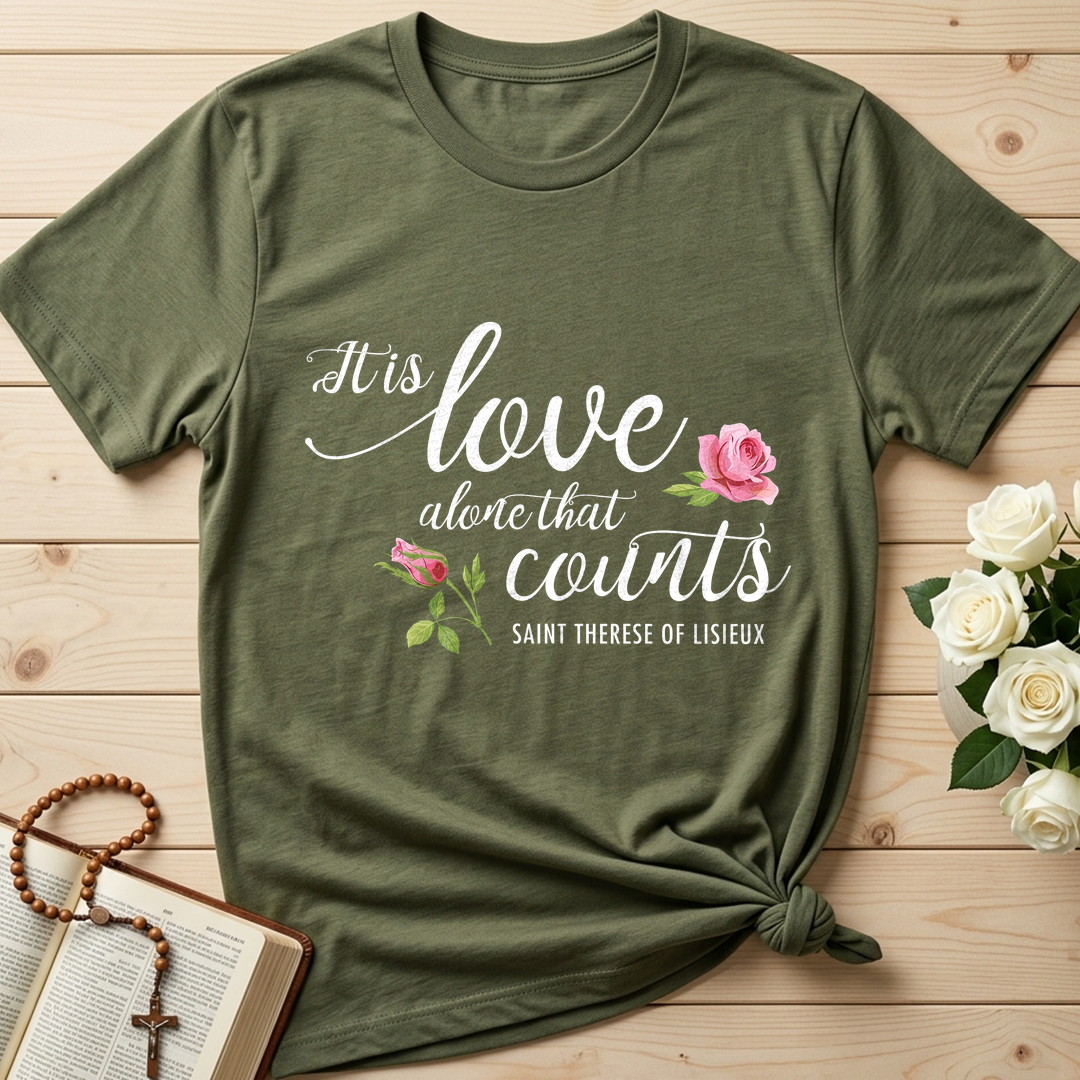 It Is Love Alone That Counts Saint Therese Of Lisieux 01