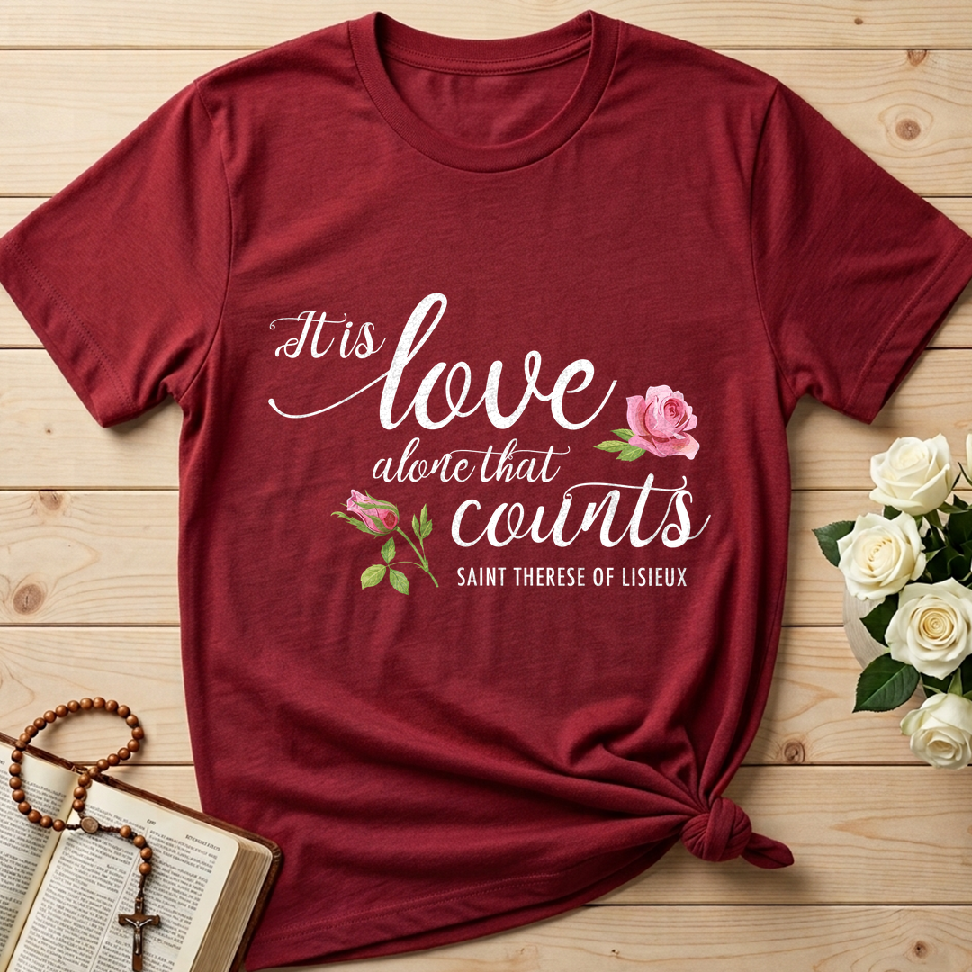 It Is Love Alone That Counts Saint Therese Of Lisieux 01