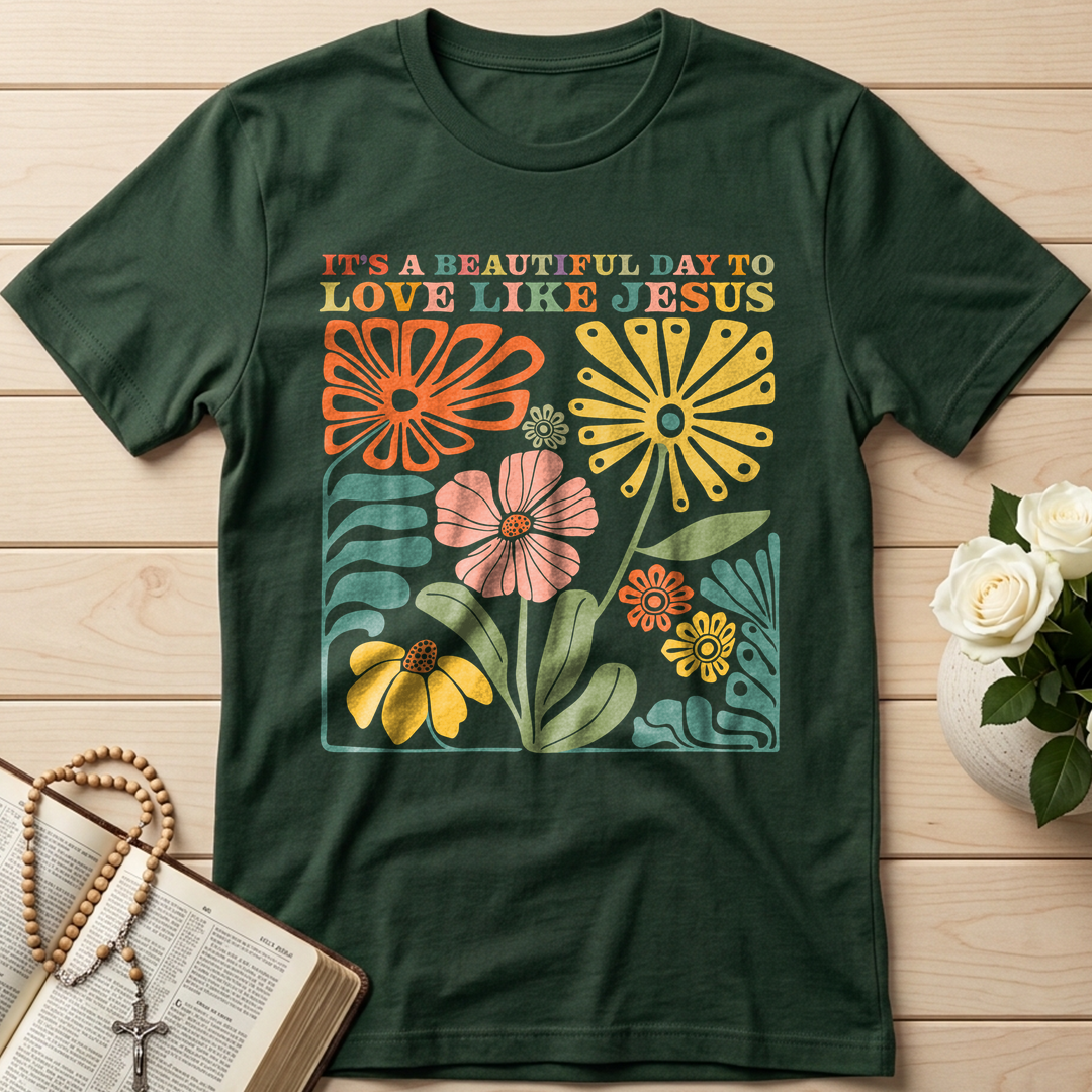 It's A Beautiful Day To Love Like Jesus 01