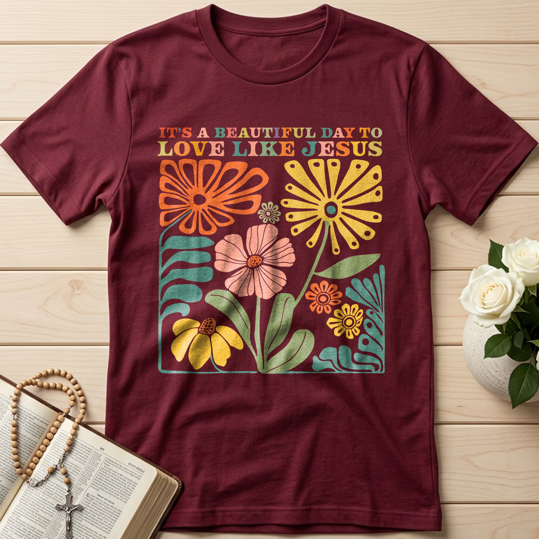 It's A Beautiful Day To Love Like Jesus 01