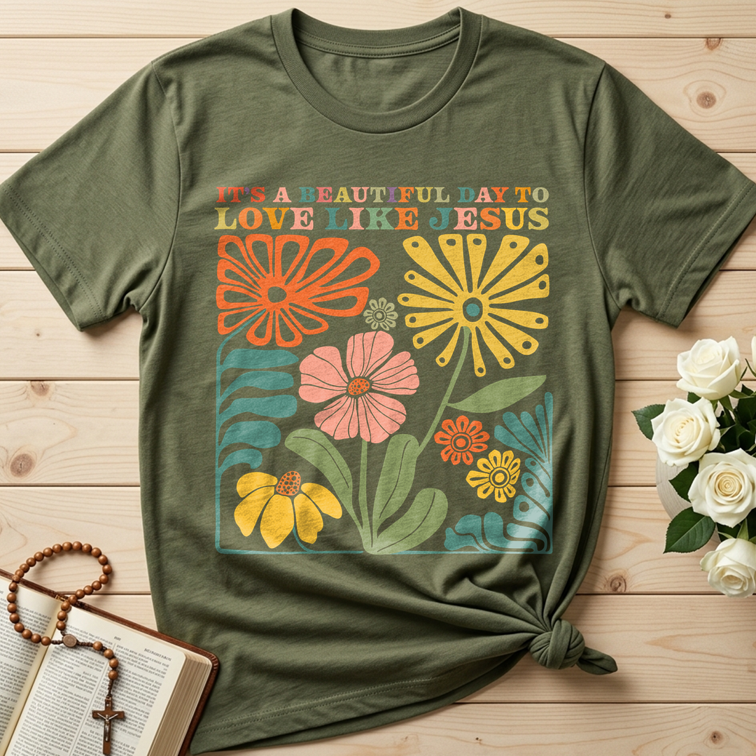 It's A Beautiful Day To Love Like Jesus 01