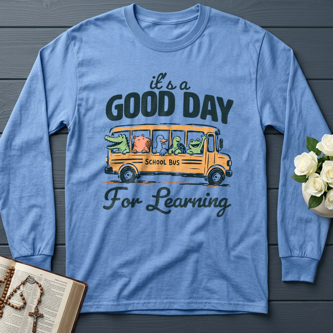 It's A Good Day School Bus For Learning 01