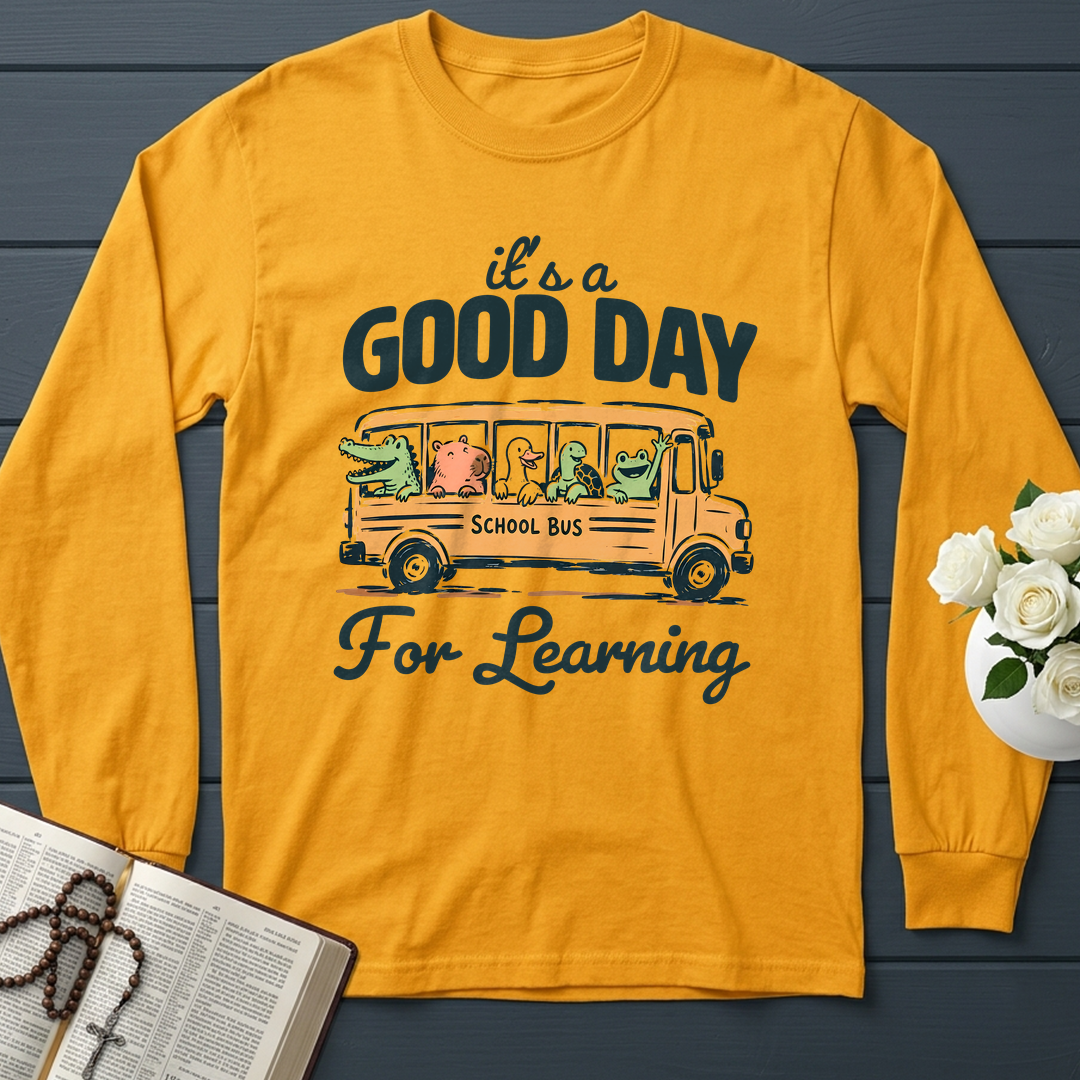 It's A Good Day School Bus For Learning 01