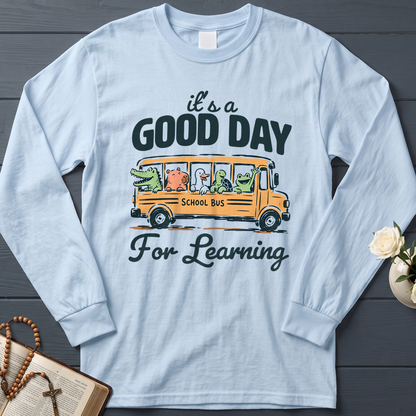 It's A Good Day School Bus For Learning 01