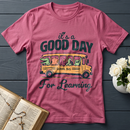 It's A Good Day School Bus For Learning 01