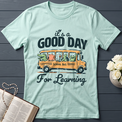 It's A Good Day School Bus For Learning 01