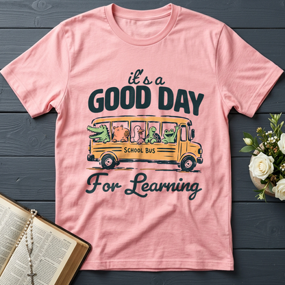 It's A Good Day School Bus For Learning 01