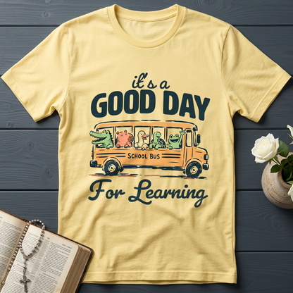 It's A Good Day School Bus For Learning 01