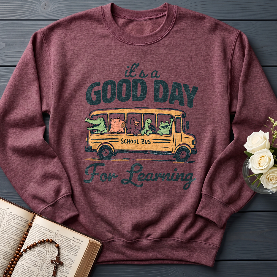 It's A Good Day School Bus For Learning 01