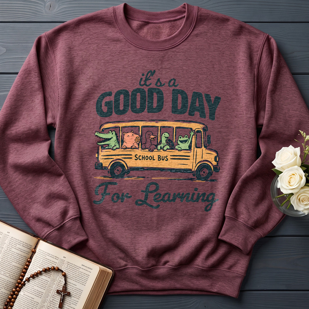 It's A Good Day School Bus For Learning 01