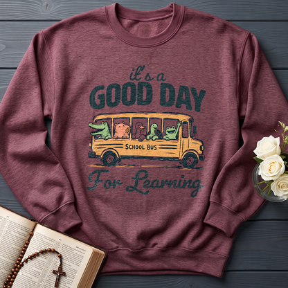 It's A Good Day School Bus For Learning 01