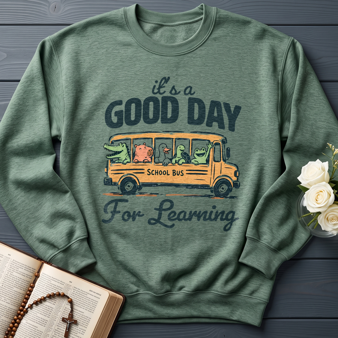 It's A Good Day School Bus For Learning 01