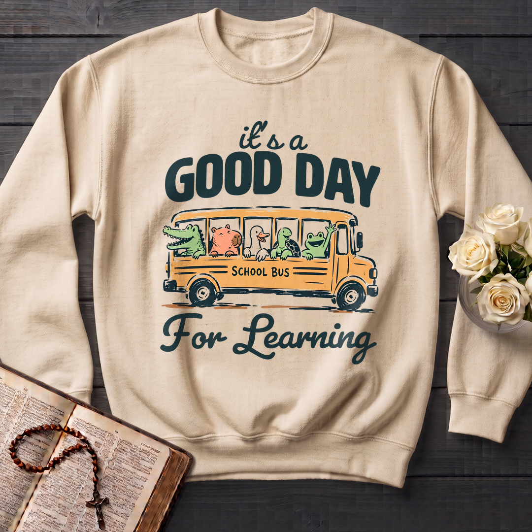 It's A Good Day School Bus For Learning 01